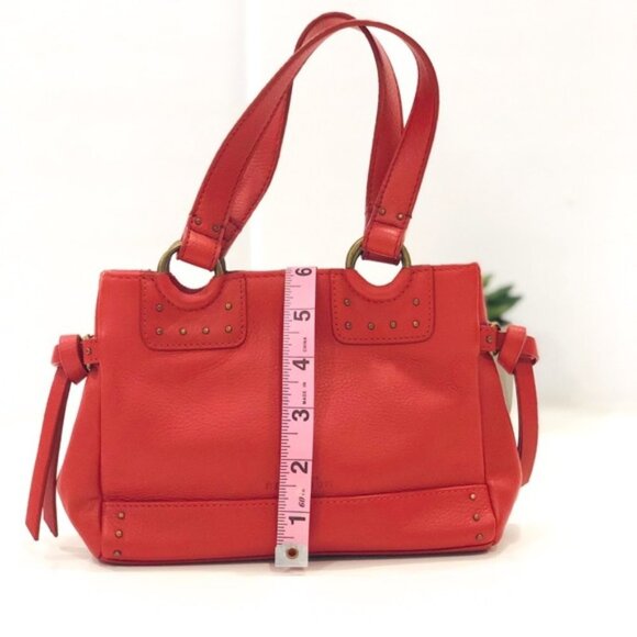 Kenneth Cole Reaction Burnt Orange Mini Satchel - Picture 6 of 7